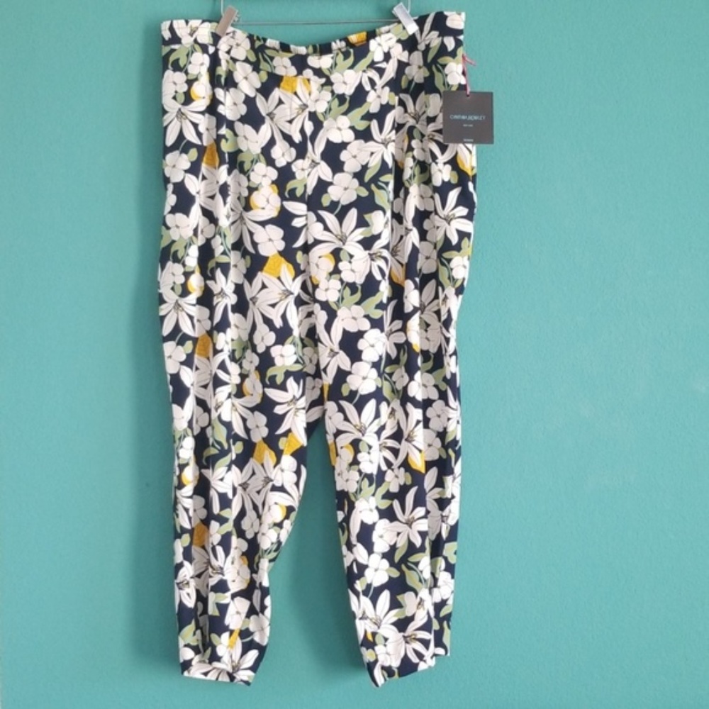 NWT Cynthia Rowley Hawaiian Floral Pants Melissa